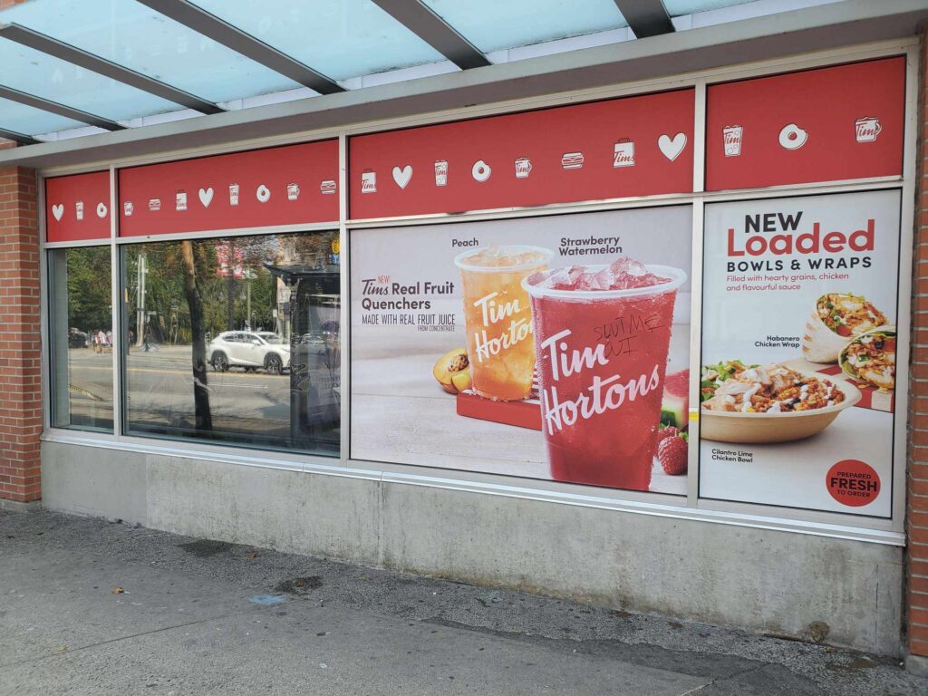 Tims Hortons Open In Former Blenz At Commercial-Broadway SkyTrain